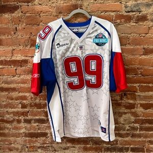 Vintage Miami dolphins Jason Taylor pro bowl jersey size XL